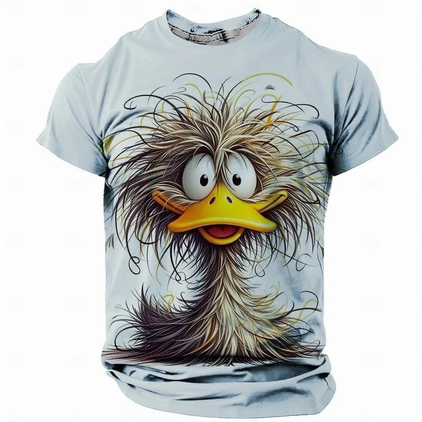 Men's T Shirt Animal Chicken Print Summer