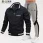 HUGO BOSS APPAREL 2024 Mens Tracksuits Men Sets Sweatshirt+sweatpants