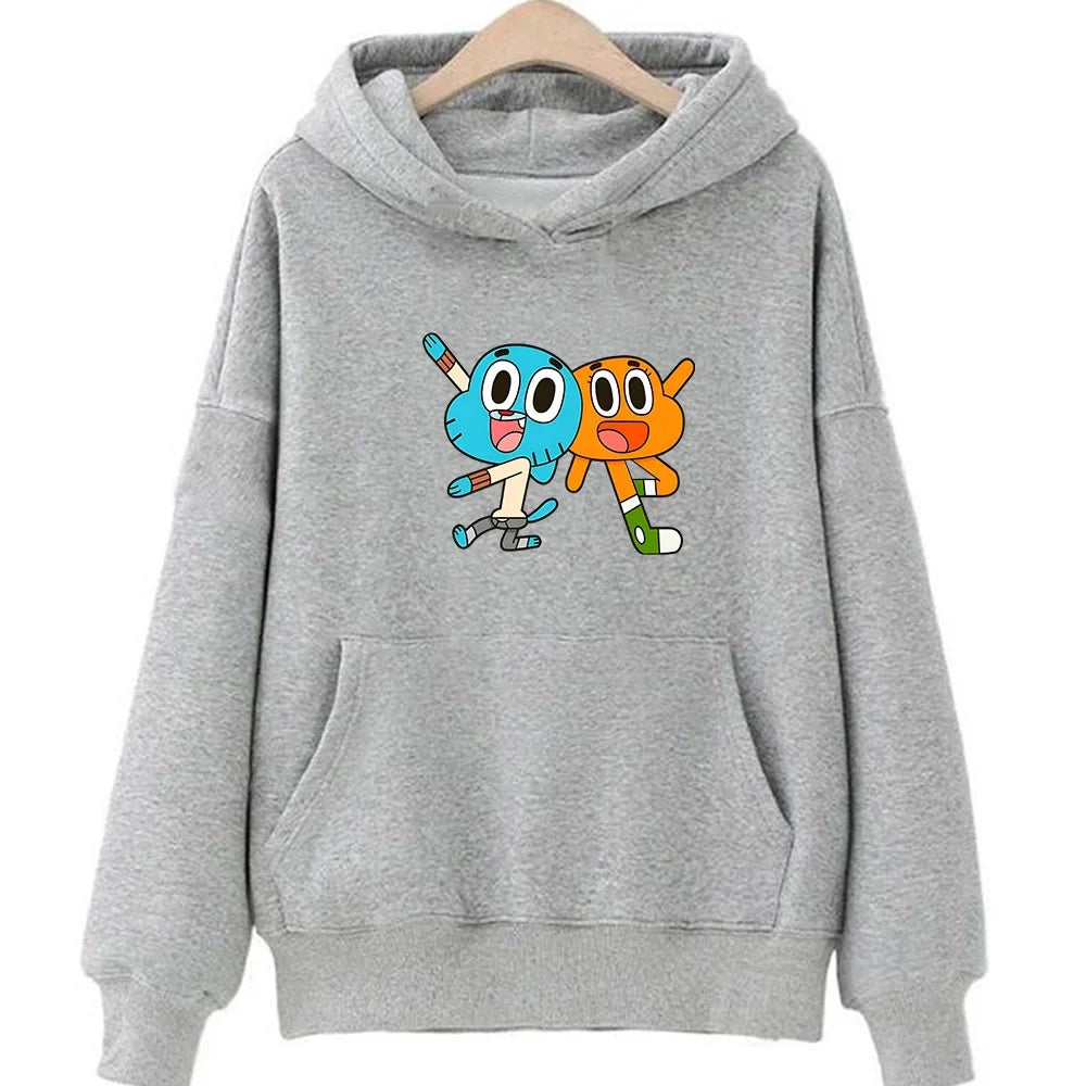 Gumball Wattersonn Anime Hoodies Cute