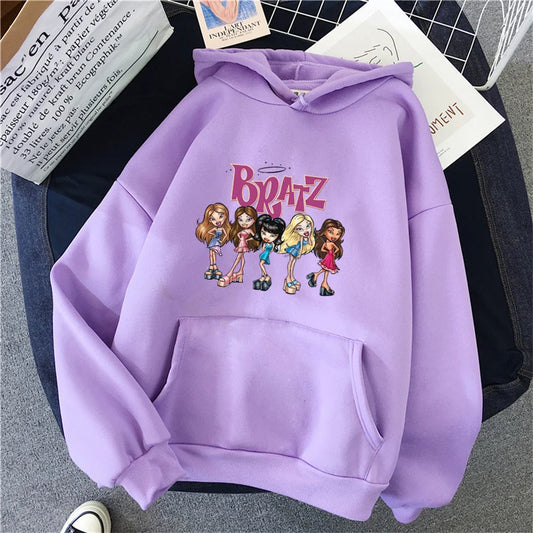 Women Hoodie Hip Hop Long