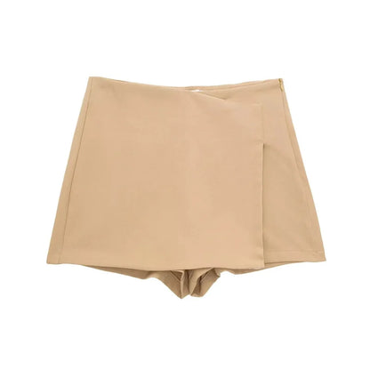 TRAF 2024  Mini Skirt Shorts Women Casual