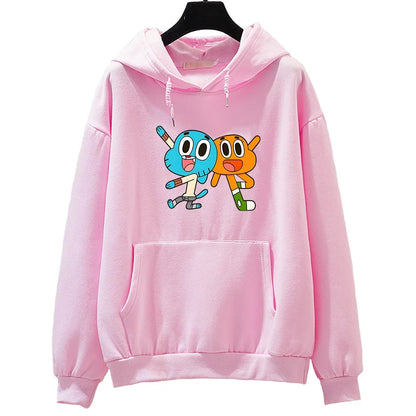 Gumball Wattersonn Anime Hoodies Cute