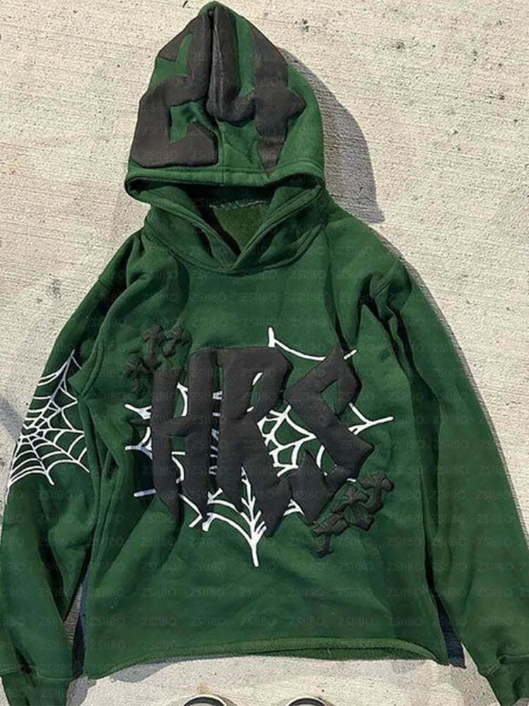 Y2K Hoodie Retro Street Fashion