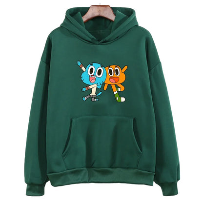 Gumball Wattersonn Anime Hoodies Cute