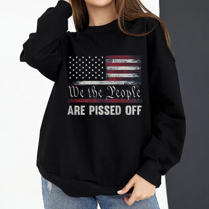 Vintage American Flag Pullover