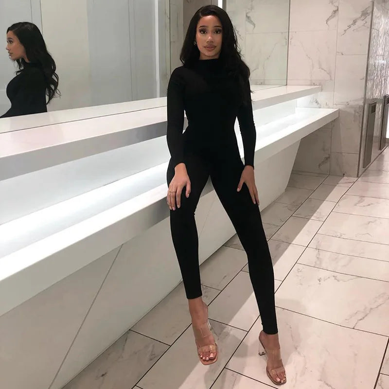 Autumn Long Sleeve Jumpsuits Women