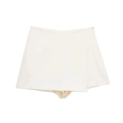 TRAF 2024  Mini Skirt Shorts Women Casual