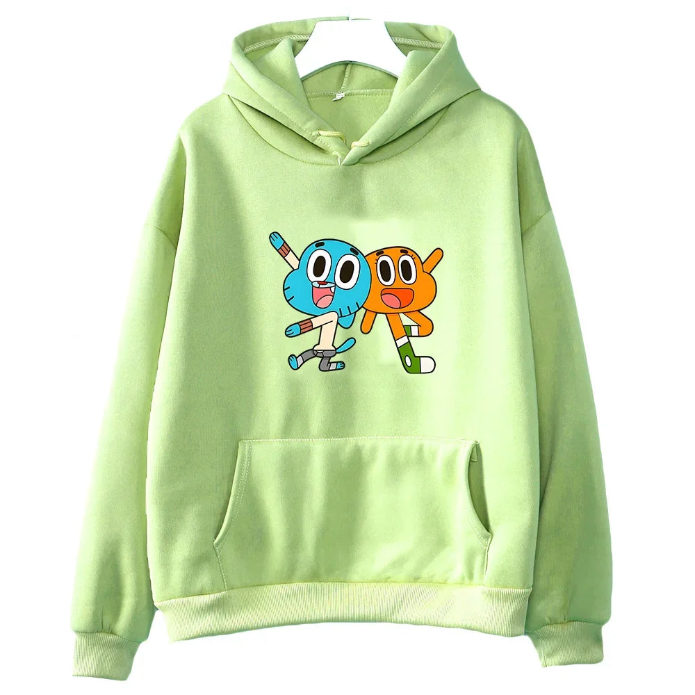 Gumball Wattersonn Anime Hoodies Cute