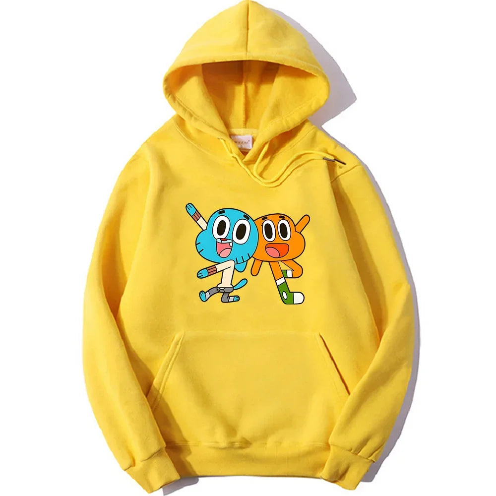 Gumball Wattersonn Anime Hoodies Cute