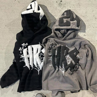 Y2K Hoodie Retro Street Fashion