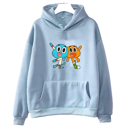 Gumball Wattersonn Anime Hoodies Cute