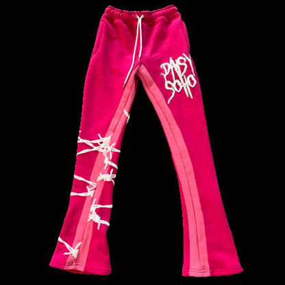 Hip Hop Y2K  Pants-Top