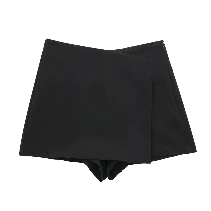 TRAF 2024  Mini Skirt Shorts Women Casual