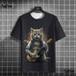 Men's T-Shirt Japanese Style Samurai 3D