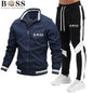 HUGO BOSS APPAREL 2024 Mens Tracksuits Men Sets Sweatshirt+sweatpants